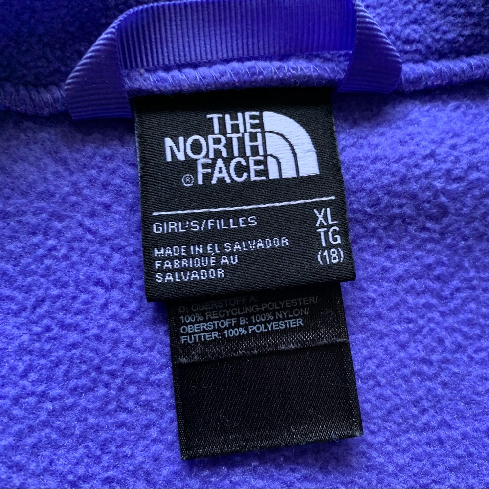 The North Face Denali Purple Zip Up Jacket - Picture 10 of 10